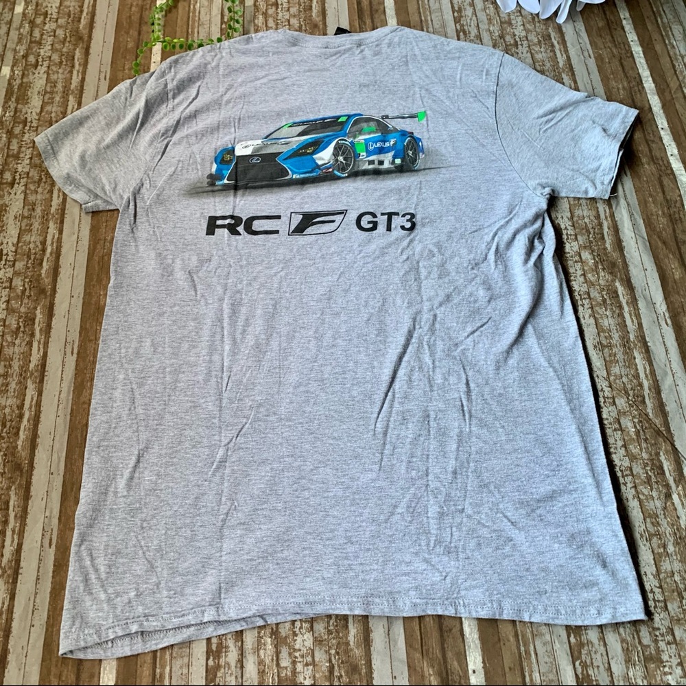Lexus Brand Logo RC-F GT3 Racing Graphic Tee (B2)